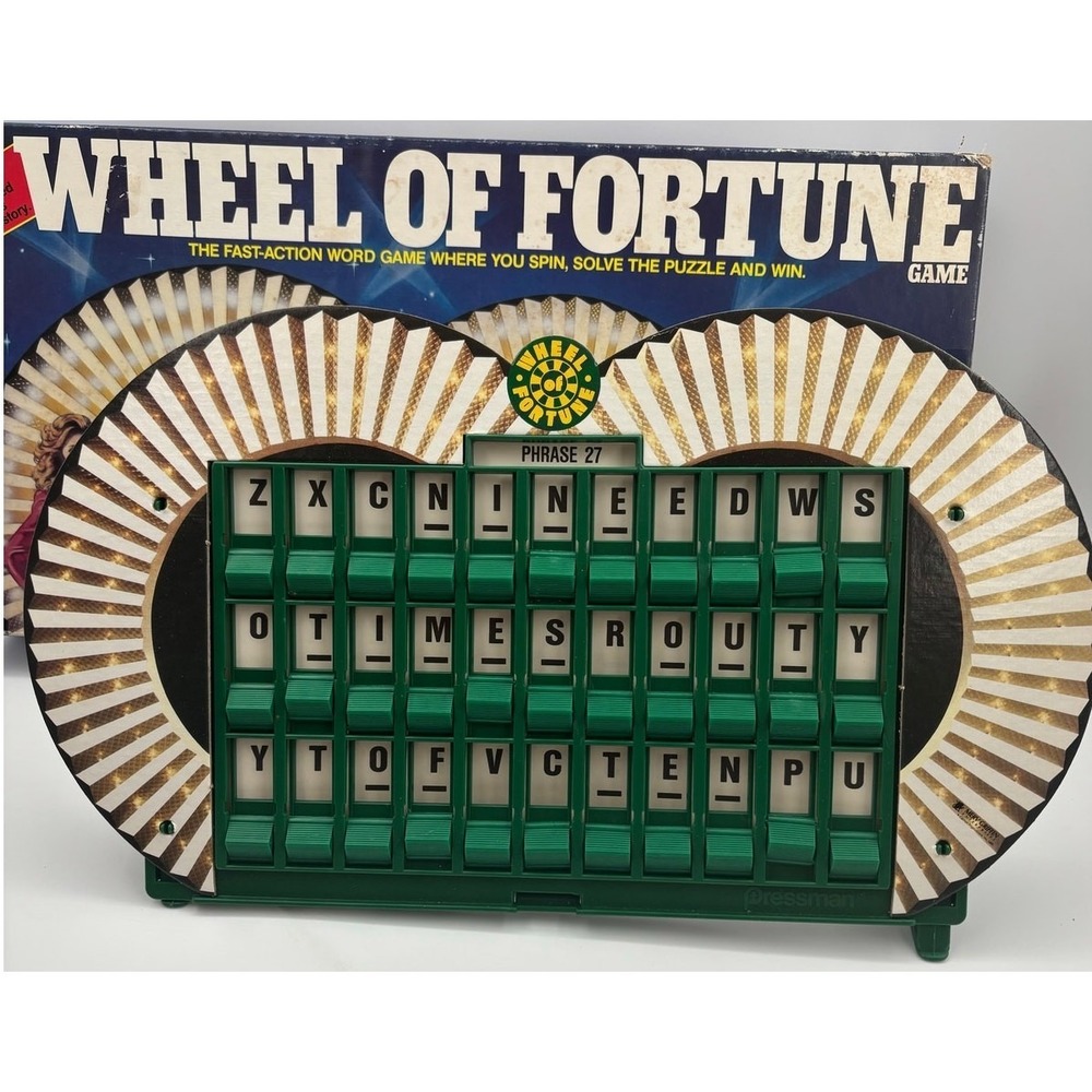 2nd Edition WHEEL OF FORTUNE 1985 Board Game - Pressman - Complete - Picture 4 of 7